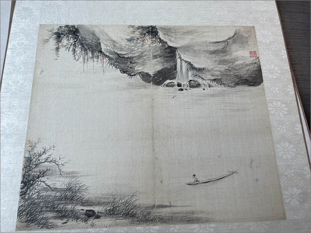 古玩字畫戴熙山水冊頁真品鑒賞圖