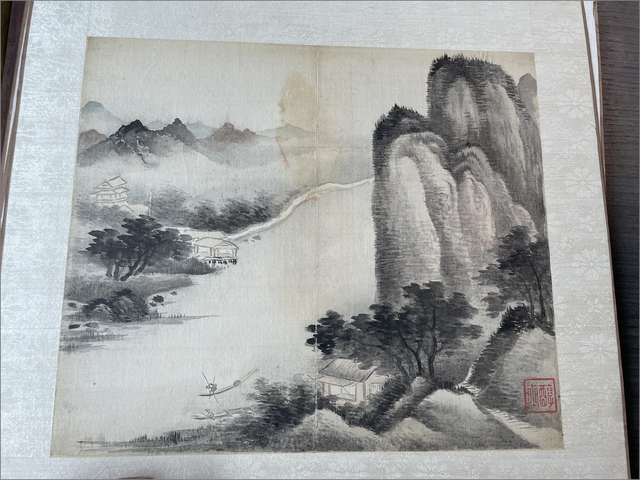 古玩字畫戴熙山水冊頁真品鑒賞圖