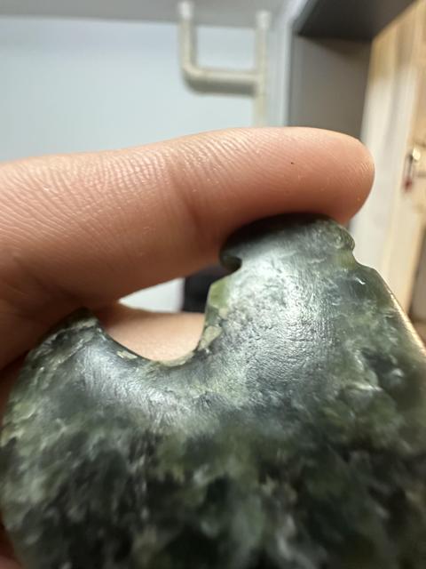 古玩玉器河磨玉雕“匕形器”真品鑒賞圖