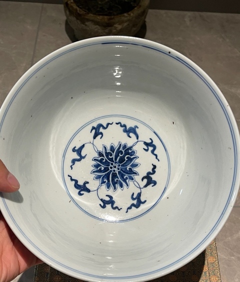 古玩陶瓷青花碗真品鑒賞圖