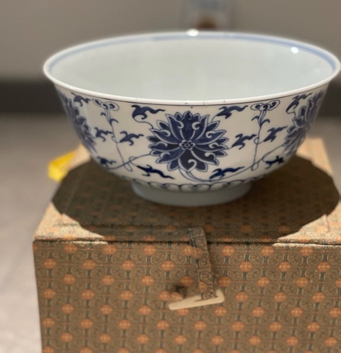 古玩陶瓷青花碗真品鑒賞圖