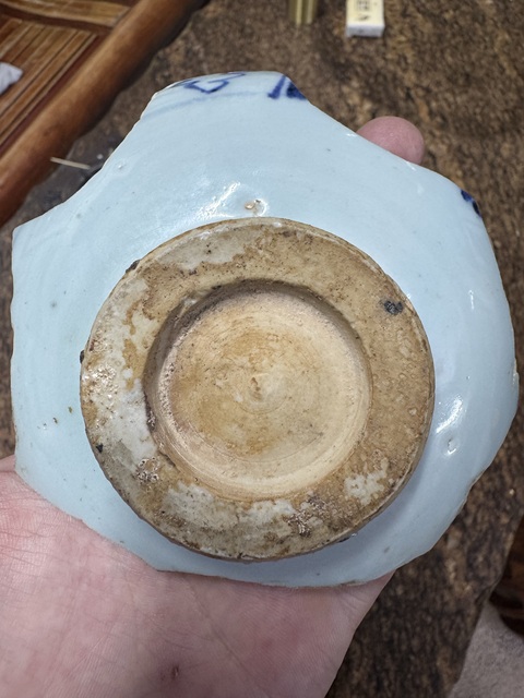 古玩陶瓷元青花一束蓮標本真品鑒賞圖