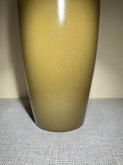 古玩陶瓷茶葉末釉瓶真品鑒賞圖