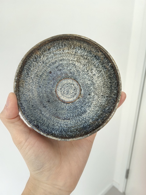 古玩陶瓷吉州窯兔毫盞真品鑒賞圖
