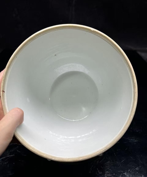 古玩陶瓷民國 粉彩石榴紋蓋缸真品鑒賞圖