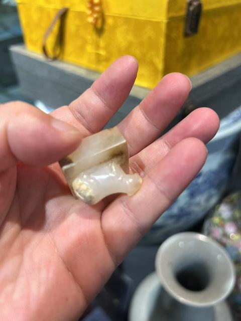 古玩玉器和田玉雕“獸鈕印”真品鑒賞圖