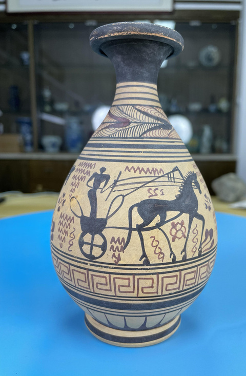古玩陶瓷希臘文化陶瓶真品鑒賞圖