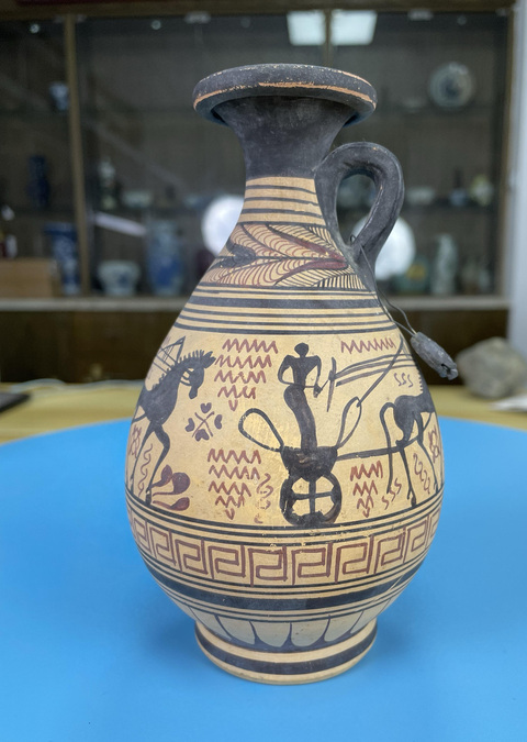 古玩陶瓷希臘文化陶瓶真品鑒賞圖