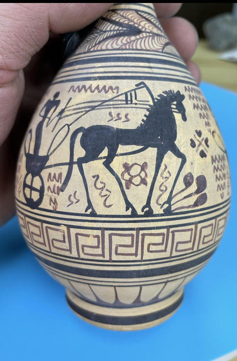 古玩陶瓷希臘文化陶瓶真品鑒賞圖