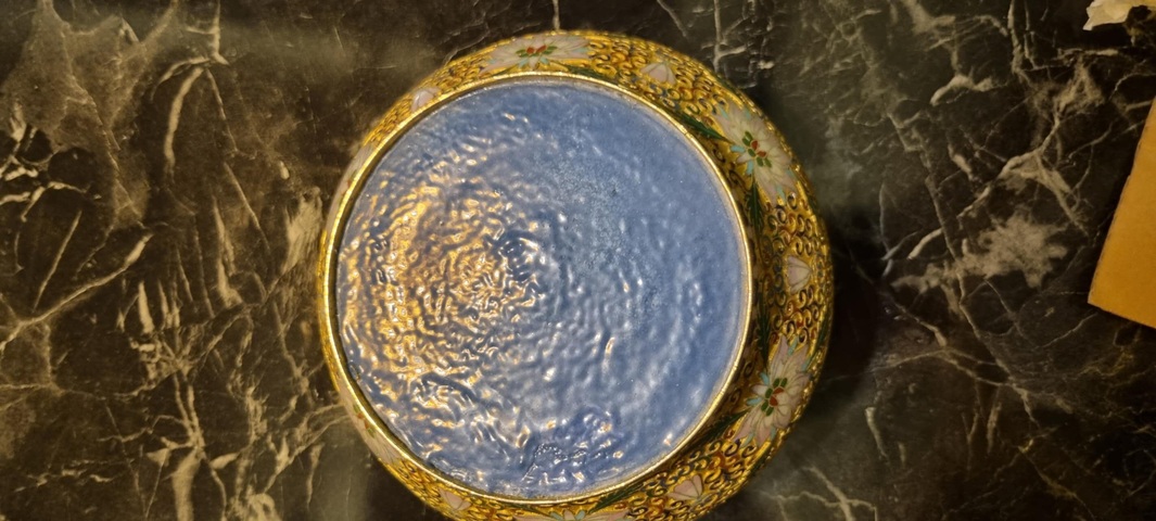 古玩雜項景泰藍將軍罐真品鑒賞圖