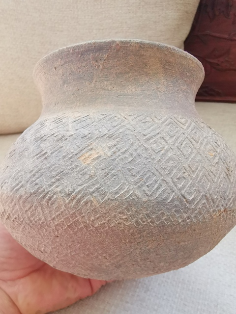 古玩陶瓷漢代陶罐真品鑒賞圖