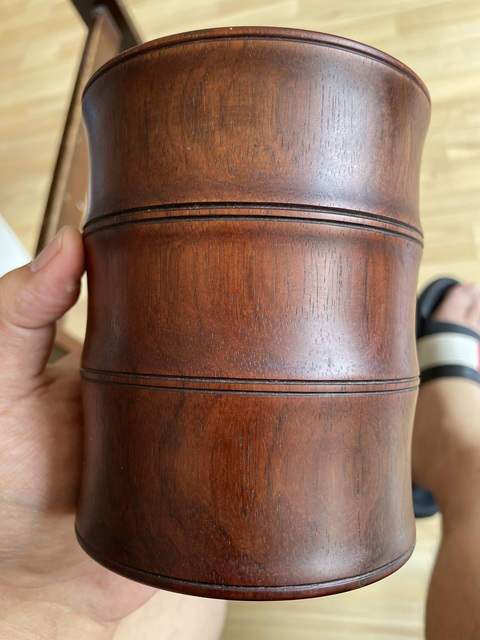 古玩雜項筆筒真品鑒賞圖