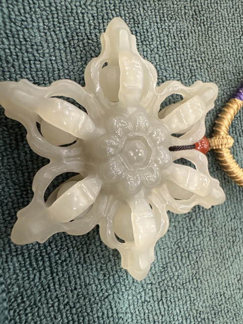 古玩玉器白玉法器真品鑒賞圖
