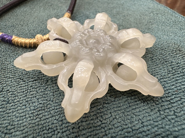 古玩玉器白玉法器真品鑒賞圖