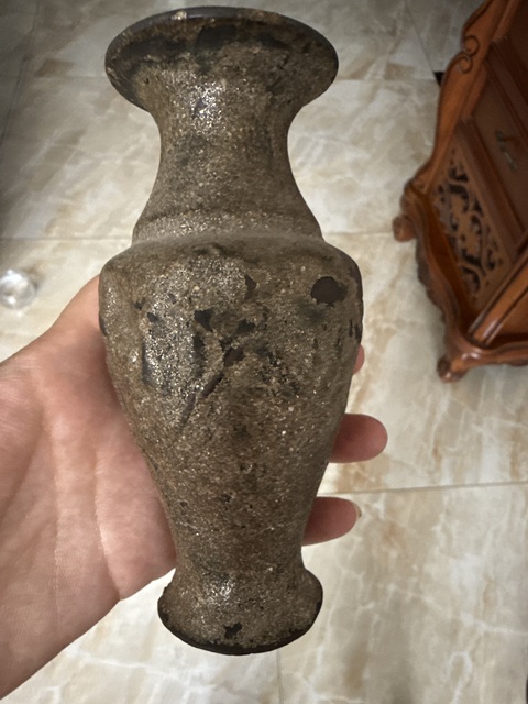 古玩銅器賞瓶真品鑒賞圖