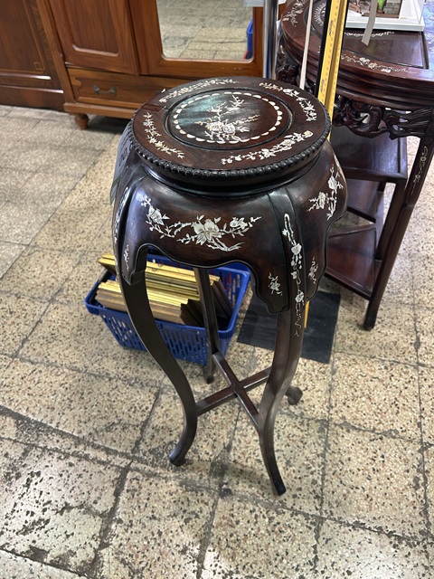 古玩雜項花幾真品鑒賞圖