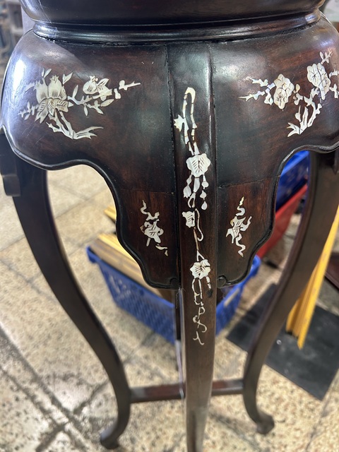 古玩雜項花幾真品鑒賞圖