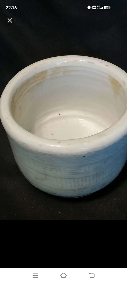 古玩陶瓷圈足筒式爐真品鑒賞圖