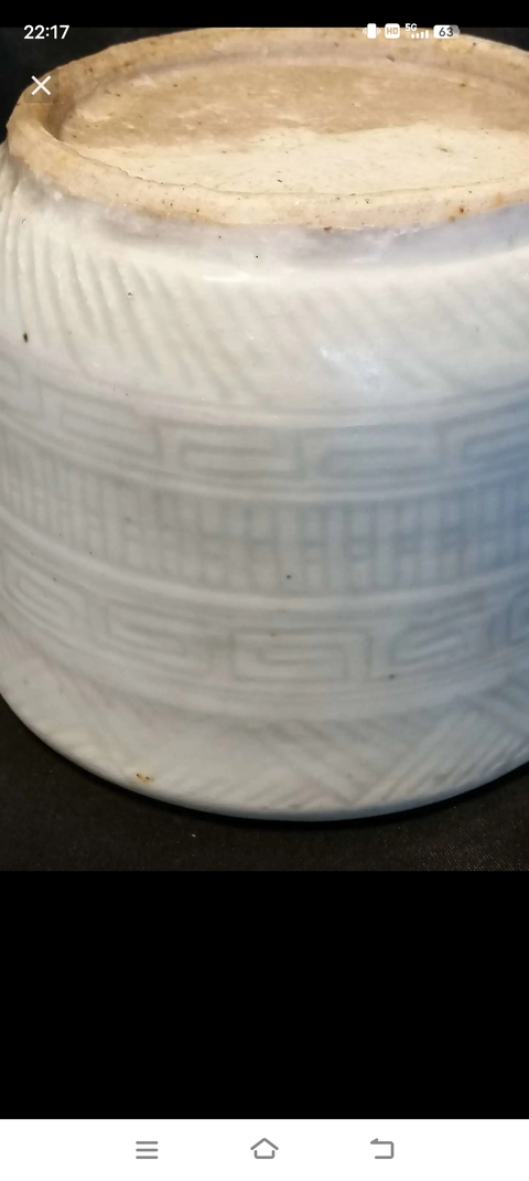 古玩陶瓷圈足筒式爐真品鑒賞圖