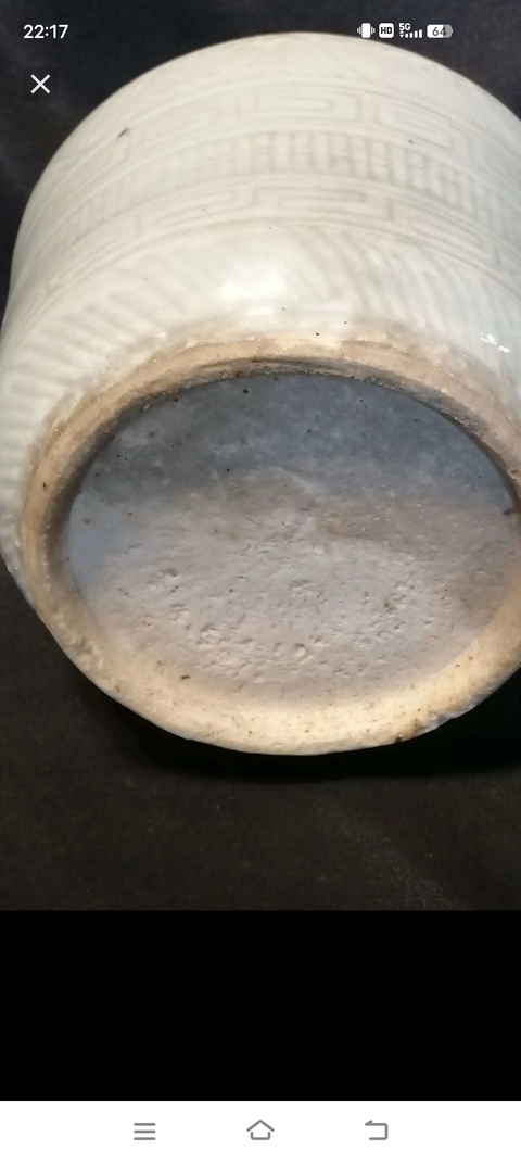 古玩陶瓷圈足筒式爐真品鑒賞圖