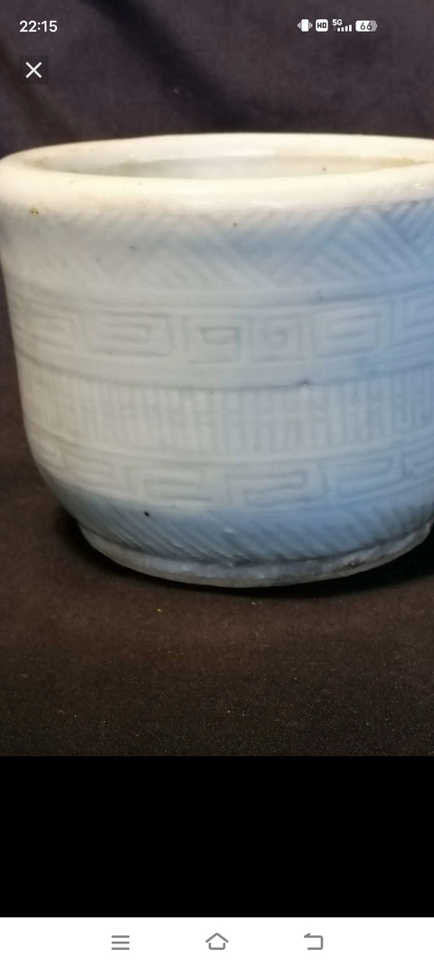 古玩陶瓷圈足筒式爐真品鑒賞圖
