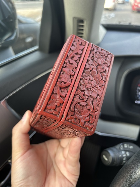古玩雜項漆盒真品鑒賞圖