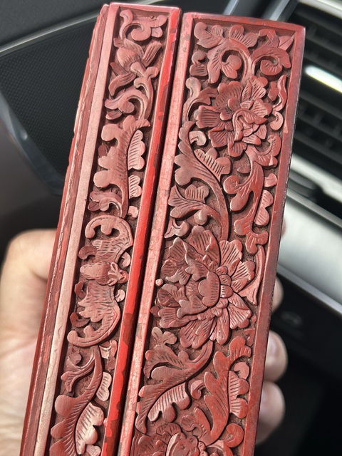 古玩雜項漆盒真品鑒賞圖