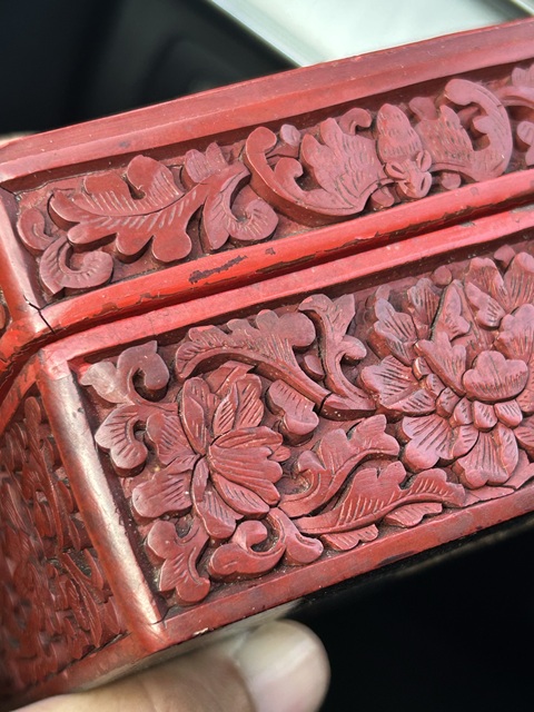 古玩雜項漆盒真品鑒賞圖