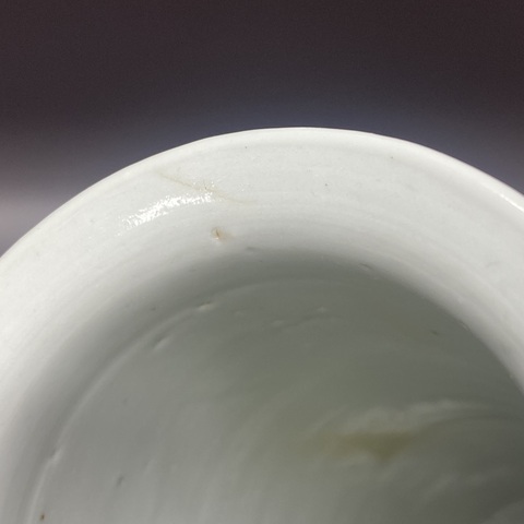 古玩陶瓷清晚期·花鳥紋青花箭筒拍賣，當前價格2160元