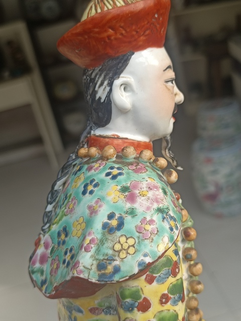 古玩陶瓷粉彩瓷塑真品鑒賞圖