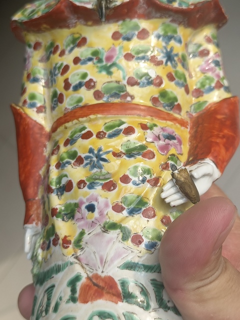 古玩陶瓷粉彩瓷塑真品鑒賞圖