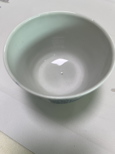 古玩陶瓷青花杯真品鑒賞圖