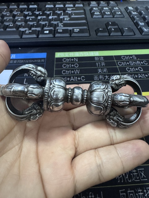 古玩雜項金剛杵真品鑒賞圖