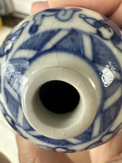 古玩陶瓷嬰戲小罐真品鑒賞圖