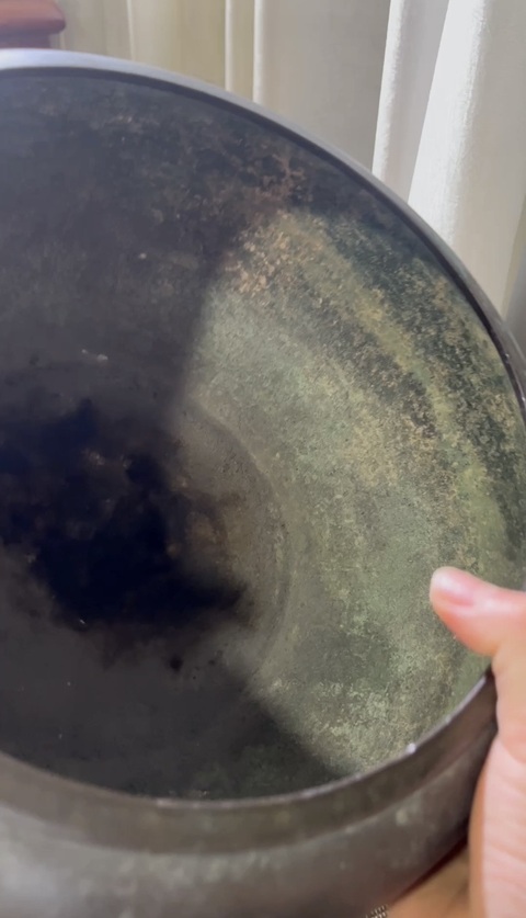 古玩銅器清代砵式爐真品鑒賞圖