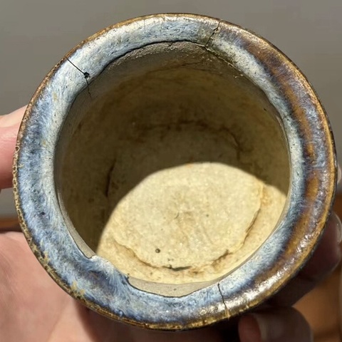 古玩陶瓷兔毫窯變爐真品鑒賞圖