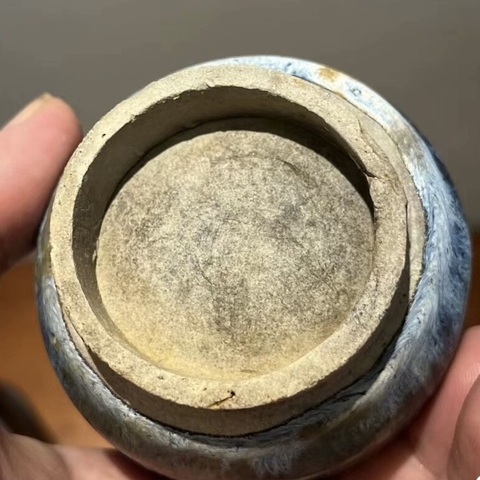 古玩陶瓷兔毫窯變爐真品鑒賞圖