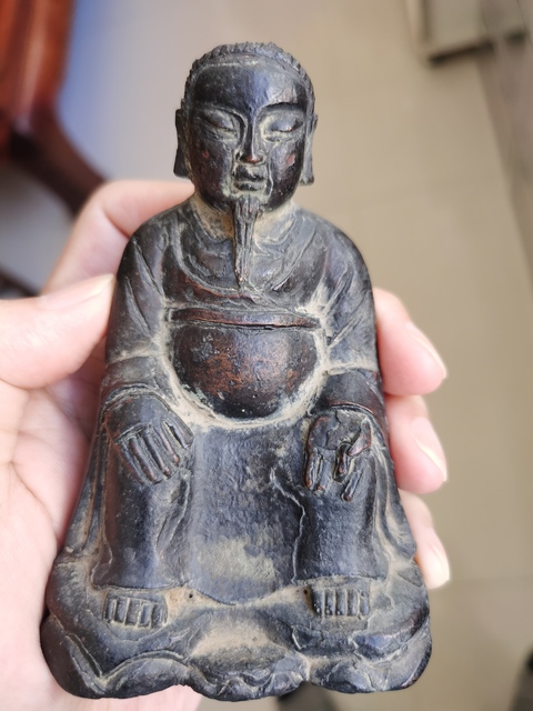 古玩銅器真武大帝真品鑒賞圖