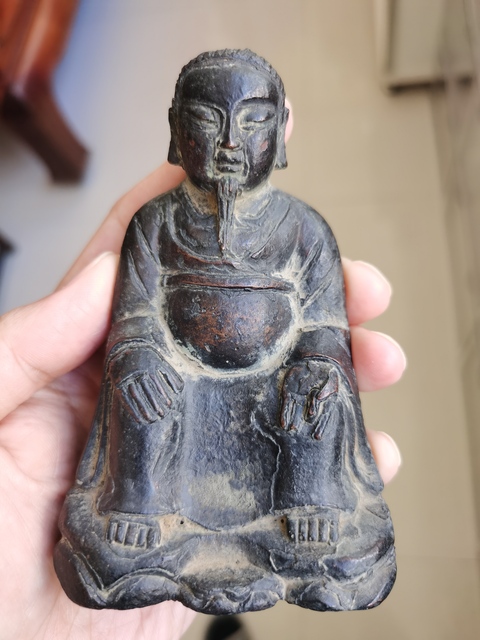 古玩銅器真武大帝真品鑒賞圖