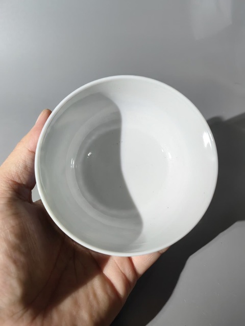 古玩陶瓷青花魚化龍紋碗真品鑒賞圖