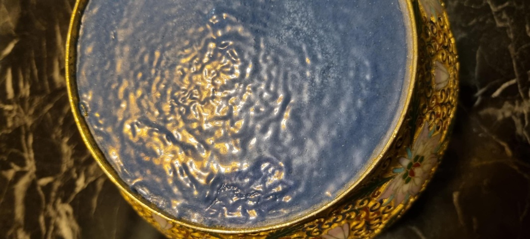 古玩雜項景泰藍將軍罐真品鑒賞圖