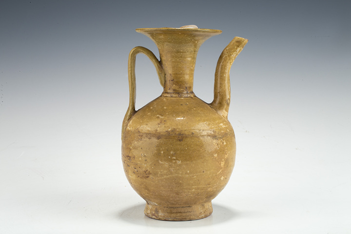 古玩陶瓷明早·青釉執壺
真品鑒賞圖