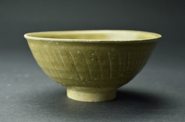 古玩陶瓷青釉碗真品鑒賞圖