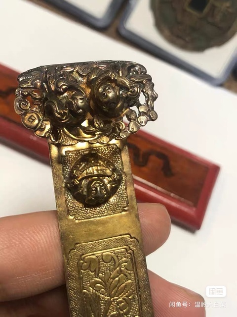 古玩雜項扁方真品鑒賞圖
