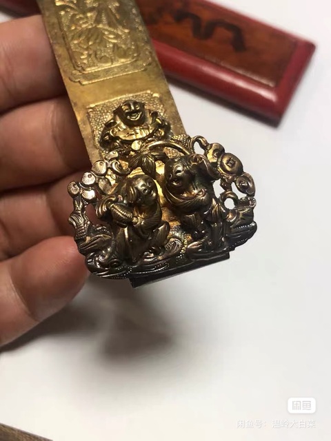 古玩雜項扁方真品鑒賞圖