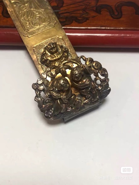 古玩雜項扁方真品鑒賞圖