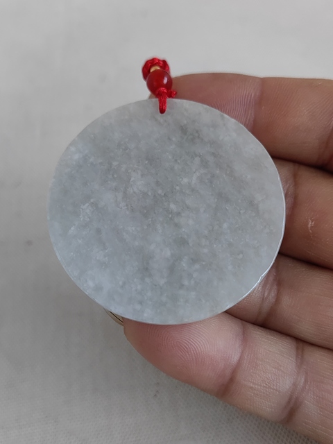 古玩玉器翡翠雕“文殊菩薩牌”拍賣，當前價格260元
