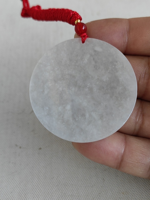 古玩玉器翡翠雕“大日如來”牌拍賣，當前價格220元