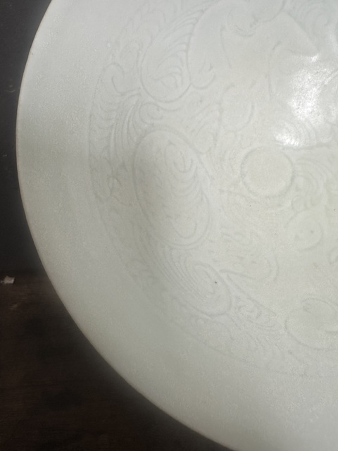 古玩陶瓷宋代影青娃娃紋碗真品鑒賞圖