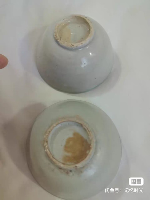 古玩陶瓷天啟青花茶圓真品鑒賞圖